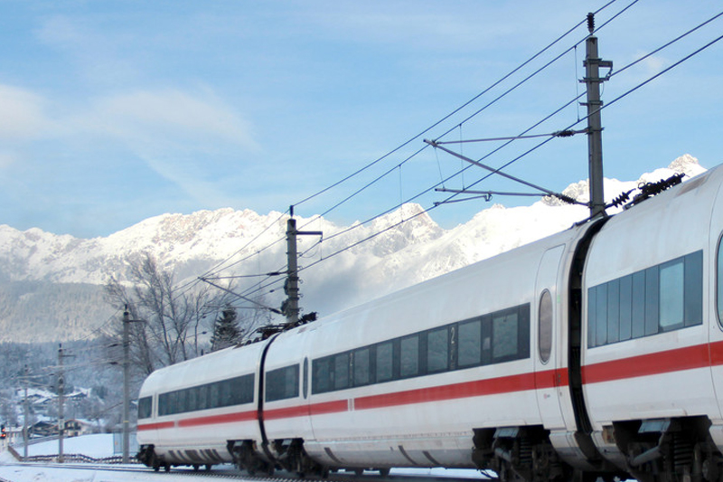 Anreise mit der Bahn nach St. Anton am Arlberg