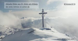 Erster Schnee in St. Anton