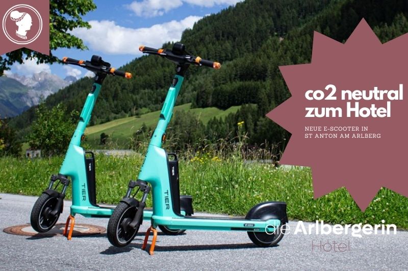 co2 neutral to the hotel – the last kilometer on the e-scooter
