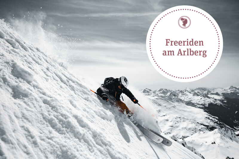 Freeriden op de Arlberg